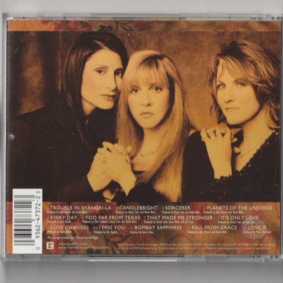 Stevie Nicks "Trouble in Shangri-La" CD (c) 2001 - Picture 2 of 2